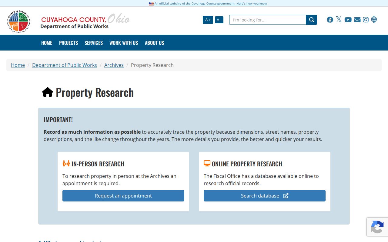 Westlake previous residents County Archives property research