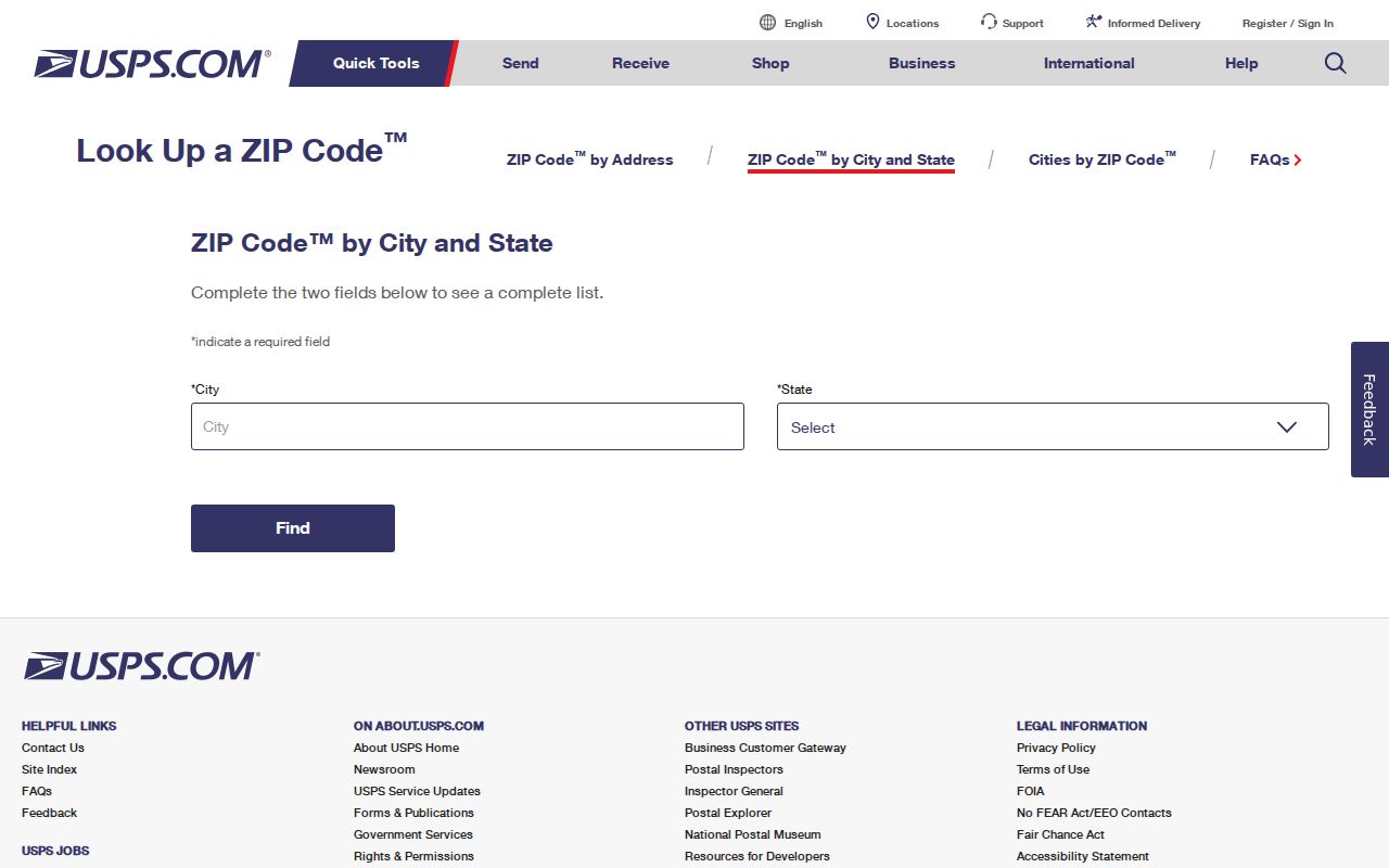 Westlake ZIP code directory USPS city and state lookup